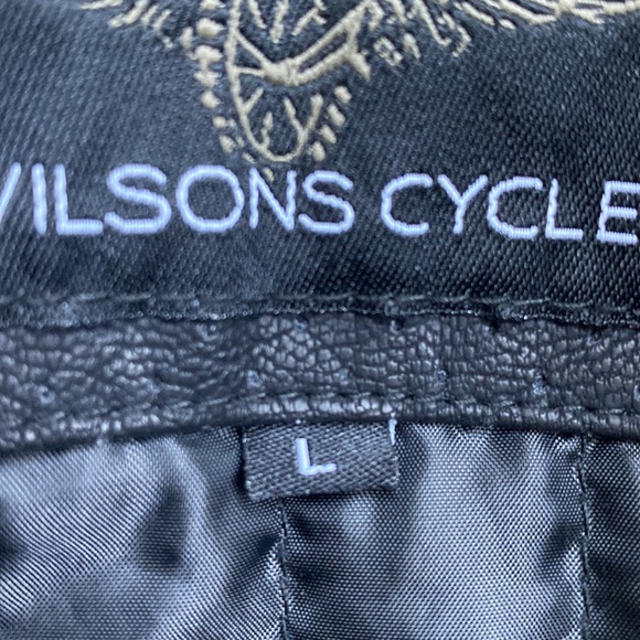 Wilson’s Cycle motorcycle jacket size large - Picture 9 of 9